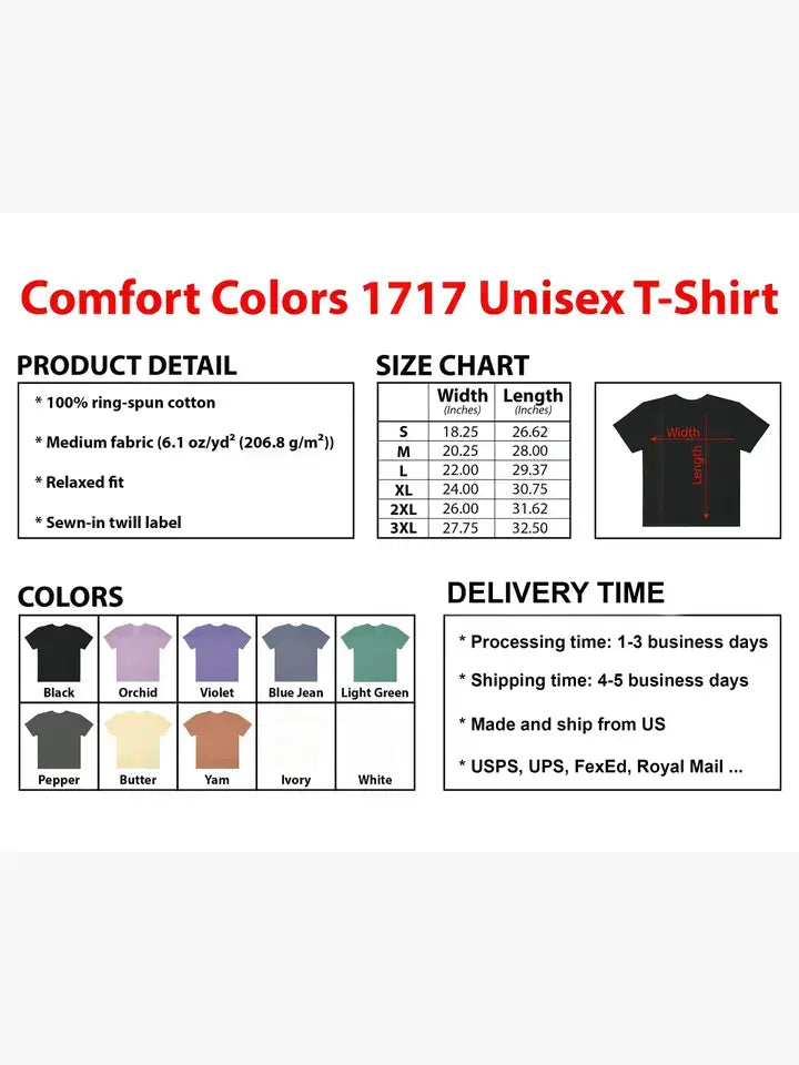 Comfort Colors Christmas Tis the Season Tee, Xmas Santa
: Pepper / Comfort Color T-Shirt