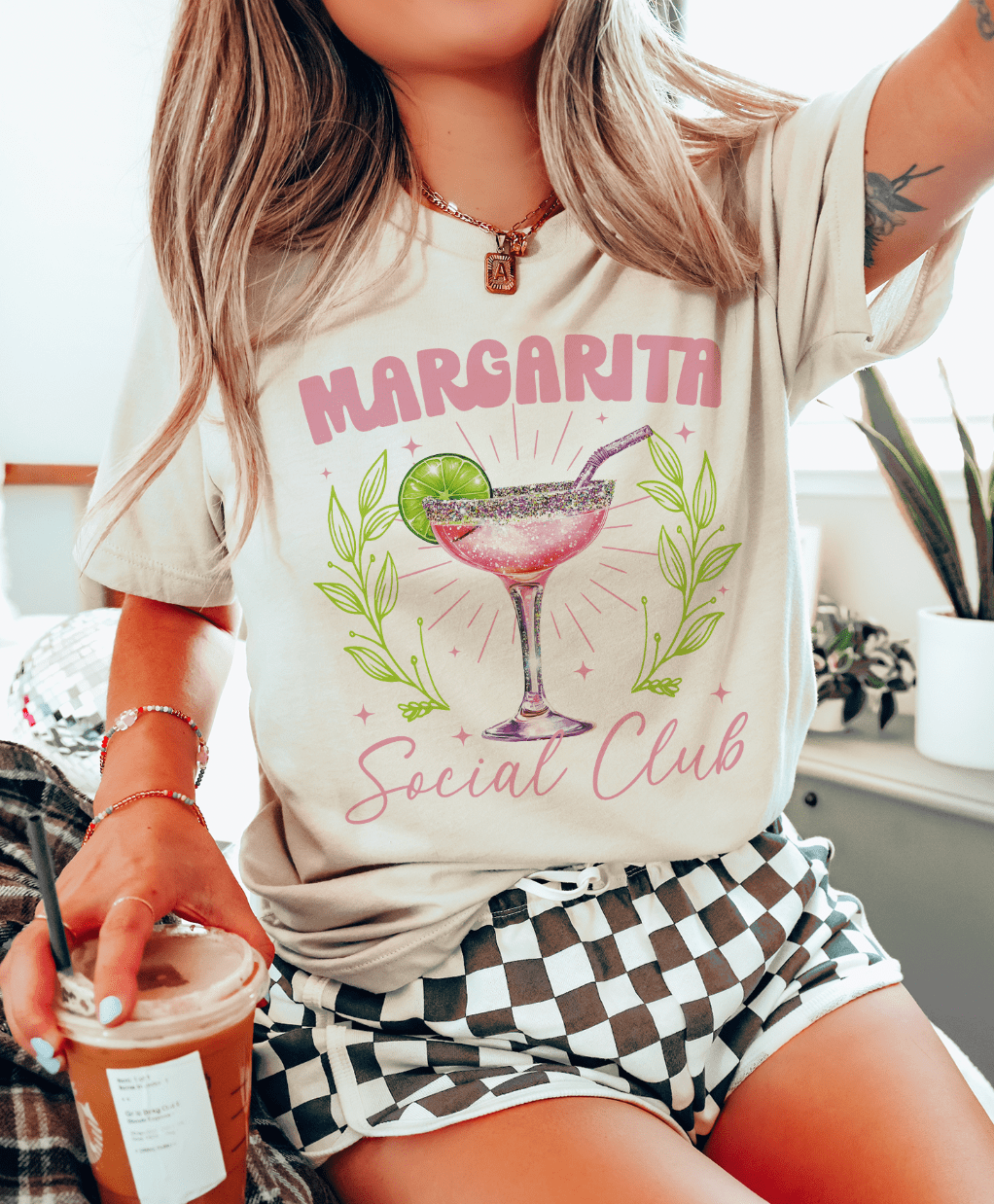 Margarita Summer - Cream Tee