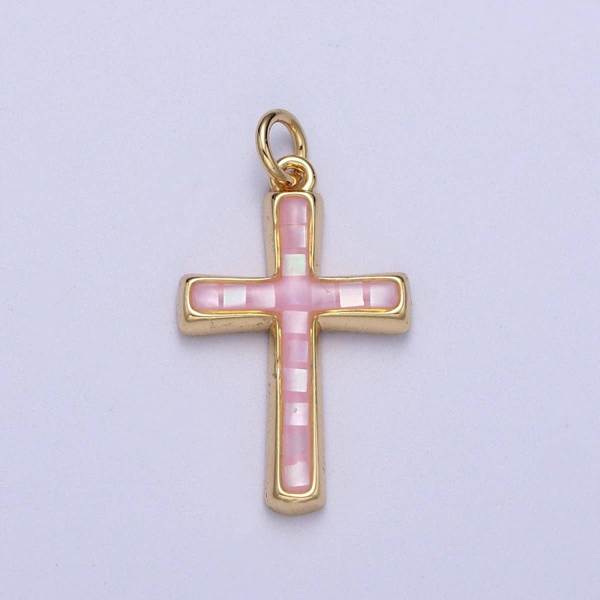 24K Gold Filled Religious Blue